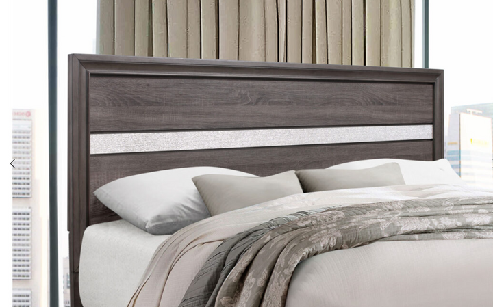 SEVILLE GREY QUEEN BED GROUP